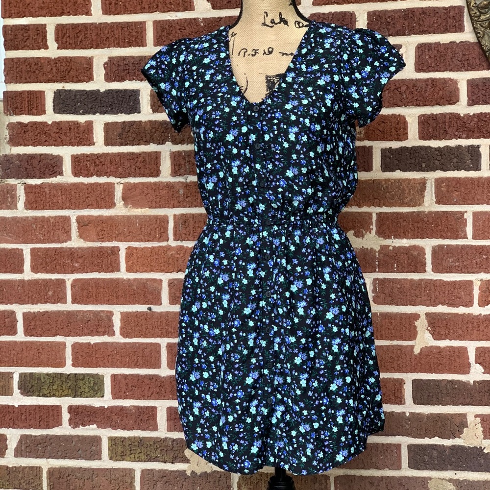 Kimchi Blue UO floral mini dress